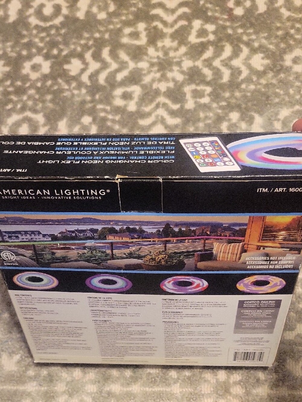Color-Changing Neon Flex Light - Multicolor - Picture 4 of 8